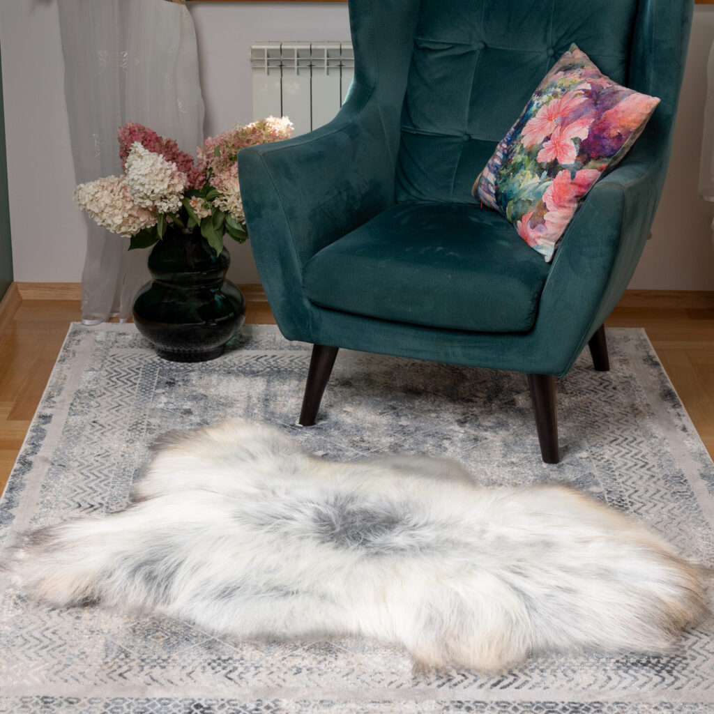 Icelandic sheepskin grey