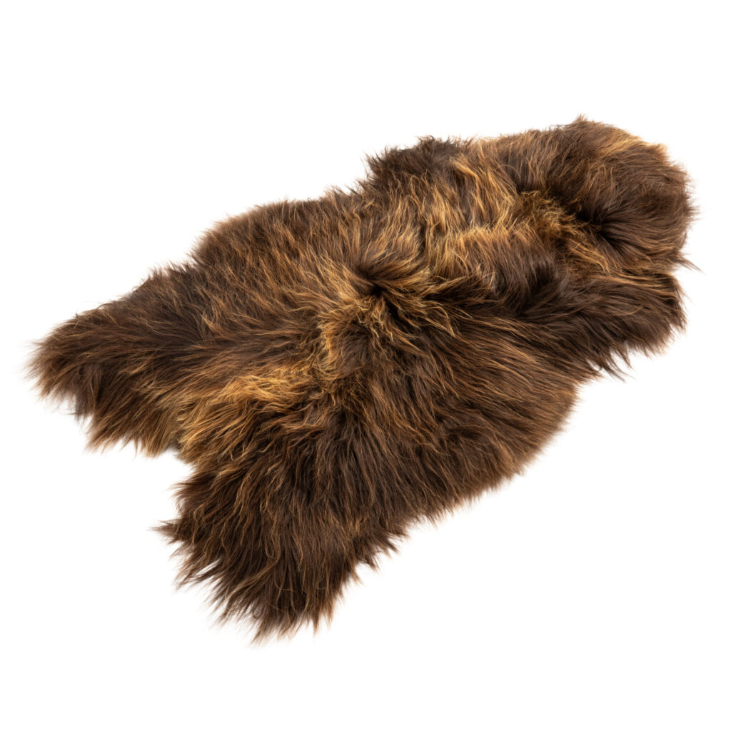 Icelandic sheepskin brown